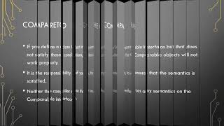 6.2 The comparable Interface
