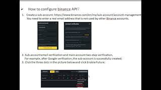 office excel crypto trading bots tutorial 4:How to configure binance API?