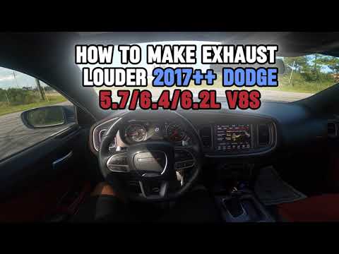 HOW TO BYPASS ACTIVE EXHAUST VALVE | 2017+ DODGE CHARGER/CHALLENGERS 5.7/6.4/6.2L V8s