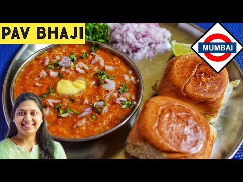 pav bhaji recipe - pav bhaji - pav bhaji recipe in hindi - bhaji recipe