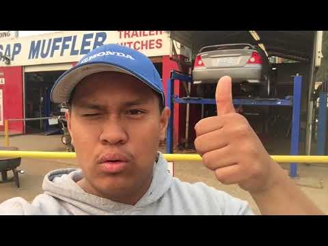 FINALLY GOT MY EXHAUST DONE!!!!!!