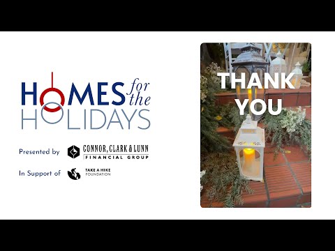 Homes for the Holidays - Thank you