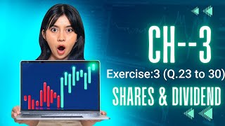 #icse #class10 #maths #chapter3  #shares & #dividend