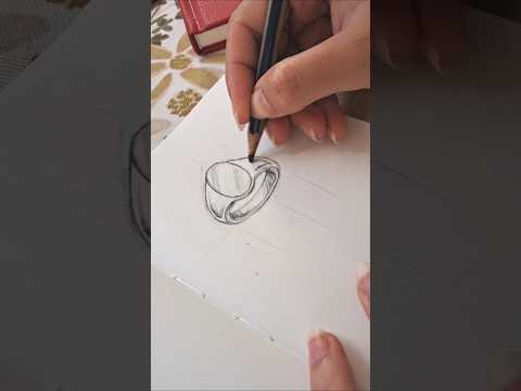 Let's sketch a signet ring #jewelrydesigner #designs #ringdrawing #jewelryart #sketch #drawing #art