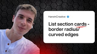 List section cards curved edges/border radius - Easy CSS In Squarespace