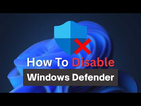 How to Disable Windows Defender in Windows 10 / 11 (2025)