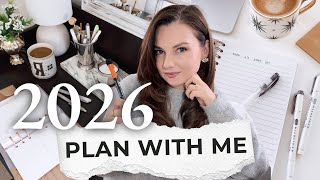 MY BEST 2026 GOALS SYSTEM: How To Actually Set + Achieve Realistic Plans