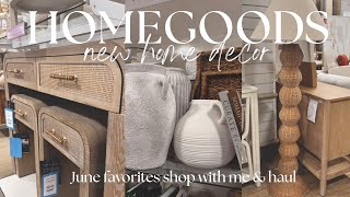 HOMEGOODS HOME DECOR SHOP WITH ME & HAUL JUNE 2025 FAVORITES | HOMEGOODS CURATED DECOR SHOP W/ ME