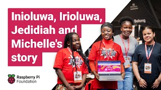My coding story: Inioluwa, Irioluwa, Jedidiah & Michelle, coding for a cause