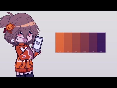 Color palette￼ oc!! (Halloween themed)