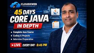 Day 3 | Core Java in Depth Live | Data Types in Java & Why Java is Not Pure OOP?