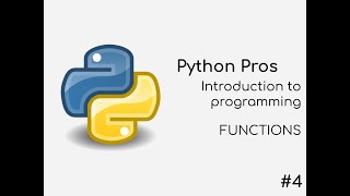 Python Pros ep. 4 | Functions