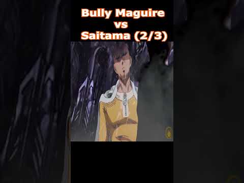 Bully Maguire vs Saitama (Part 2) #bullymaguire #anime #spiderman