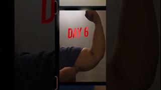 Day 6. Sore, Tired… Still Showed Up ✌️ #notafitnessinfluencer #motivation #flabbyarms