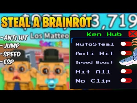 [ Fast Steal ] Steal a Brainrot Script  (2025) – Instant Steal + God Mode + Roof Tp And More!!