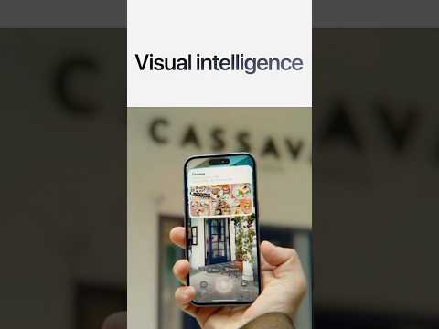 iOS 18.3 Visual Intelligence Feature. #apple #appleintelligence #shorts #iphonetips