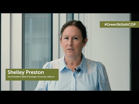Shelley Preston | Adecco | Green Skills at COP | IEMA