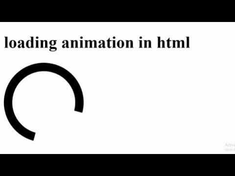 circle loading animation | css loading page animation | css loading effects