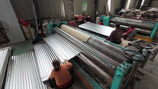Custom Logo Design Services for Galvanized Roofing Sheets Production