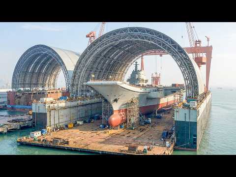The Extreme Solution China Found To Build 9 Aircraft Carriers By 2035