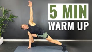 5 MIN FULL BODY WARM UP AT HOME | No Equipment