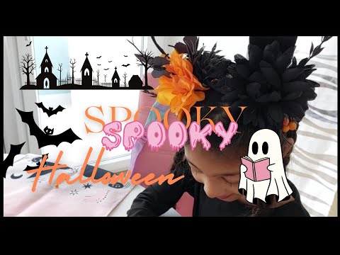 SPOOKY HALLOWEEN 👻 🎃 - Nicollette Magdalena #kidshalloween