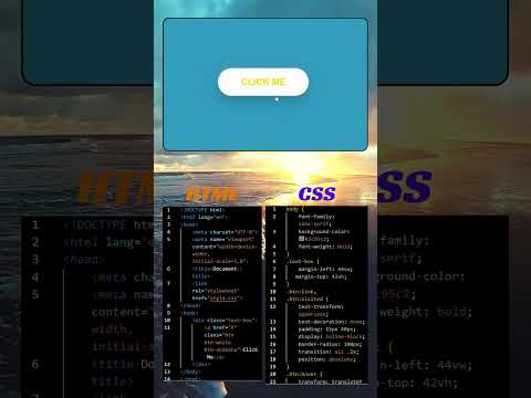 Day - 41 | 100 days 100 projects challenge | Button hover effect project using html css javascript