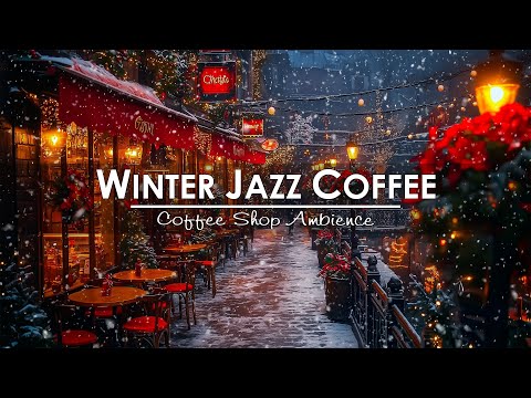 Winter Vibes and Calm Jazz ☕ Soothing Winter Jazz Music for Relaxation  ❄️