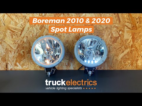 Boreman 2010 & 2020 Spot Lamps for Trucks & Lorrys