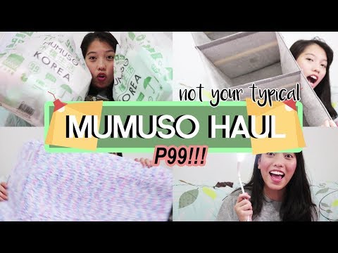 (HAUL) Not your typical MUMUSO HAUL!! (Philippines)