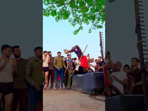 Mere talent ko Indian bhaiyo ne pasand kiya🤗#flipjump #talentedboystunt #shortsyoutube