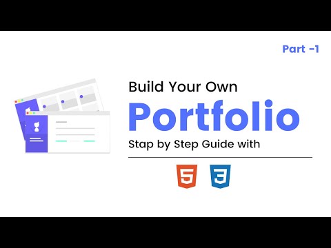 Build your own portfolio with HTML & CSS | part-1