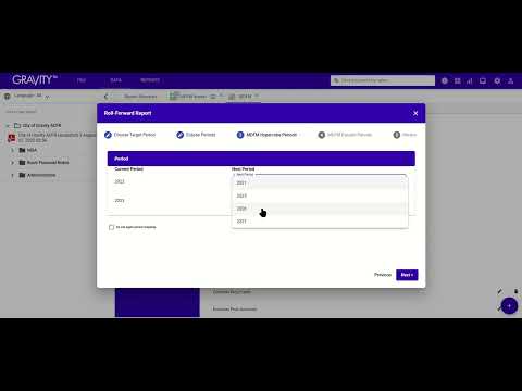 Rolling Your ACFR Forward