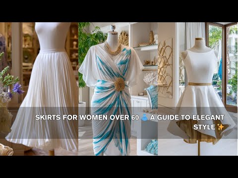 Skirts for Women Over 60 👗 A Guide to Elegant Style ✨