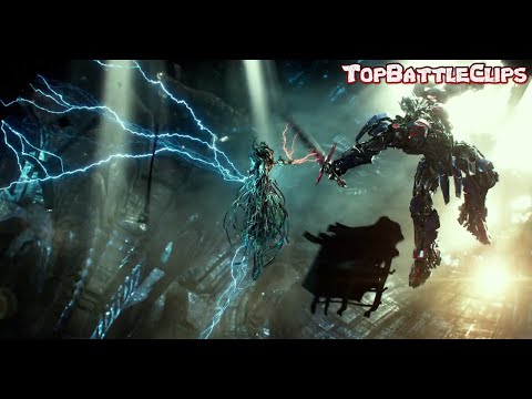 TRANSFORMERS 5: The Last Knight 2017 - Autobots vs Decepticons & Quintessa II Final Battle