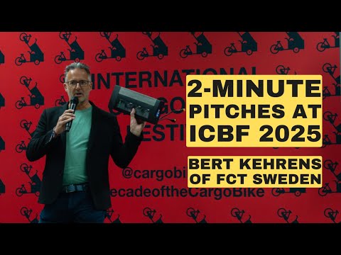 ⏱️🗣️🚲 2-minute pitches at ICBF 2025 – FCT Sweden