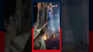 Delhi CM Rekha Gupta attended #VijayaDashami celebrations at PU Block Ramlila Ground, Pitampura