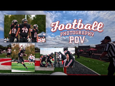 Photographing College Football for the First Time | Sports Photography POV