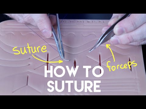 Suture like a surgeon.