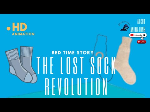 The Lost Sock Revolution | Story Animation | Bed Time Story | Alkot Animations