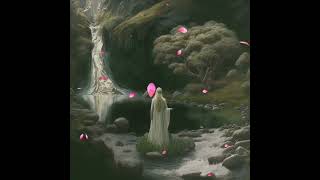 Galadriel- The Lady of Light next to a waterfall  Emmanuel Jacob "Kimray" https://clk.asia/BwZej