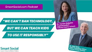 "We can't ban technology, but we can teach kids to use it responsibly" Dr. Kuhn & Dr. Balgobin
