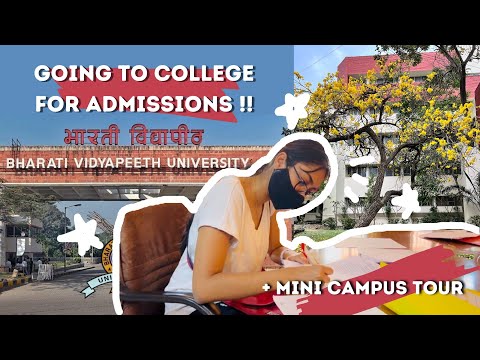 Going to College for Admissions + Mini Campus Tour!! 🤩🤩