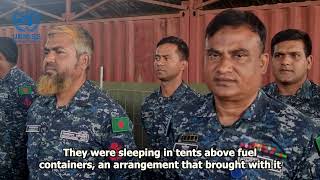 UNMISS Bangladeshi Marine Unit gets infrastructural upgrade boosting their operational readiness