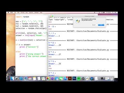 Advanced Python (GCSE Level) - Using the Evaluate (Eval) Function
