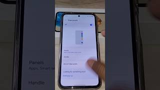 Samsung galaxy m35 Edge panel hidden Features