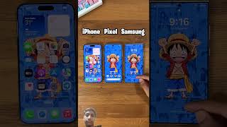 Iphone vs Samsung vs Google pixel speed test