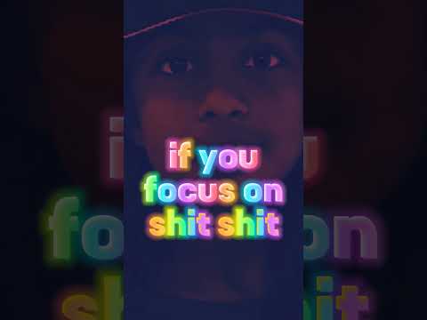 Focus on you, you grow