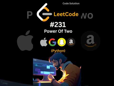 #231 LeetCode [Power Of Two] using Python🐍. #codesolution #leetcode #dsa #anmol #python #Easy #comp