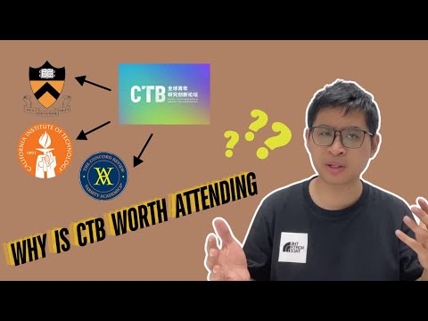 CTB Global Youth Research Innovation Forum: Your Gateway to Top Universities